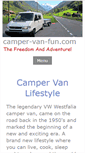 Mobile Screenshot of camper-van-fun.com